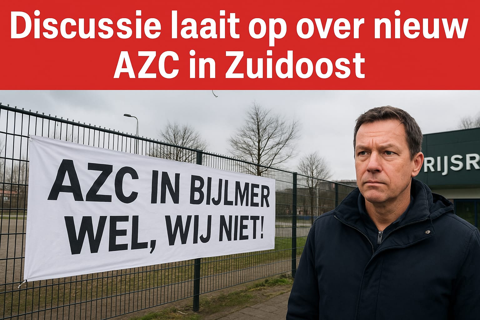 FVD:’College buigt regels in haar voordeel’ Discussie laait op over nieuw AZC in Zuidoost: twijfel over juridische basis en veiligheid