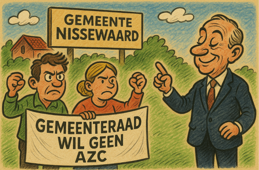 Nissewaard kritisch op handelswijze Van Oosten bij plan Markenburgpolder: AZC-plan voorlopig in de ijskast