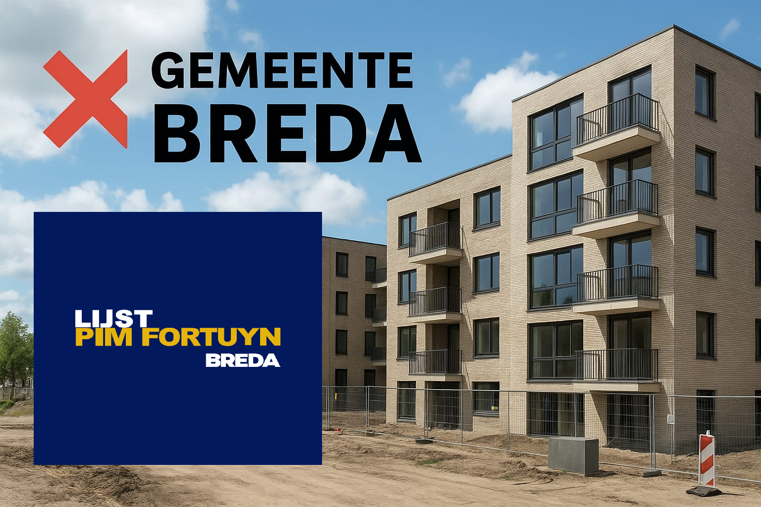 Gebied ’t Zoet in Breda aangewezen als versnellingslocatie woningbouw Door Michael de Vogel