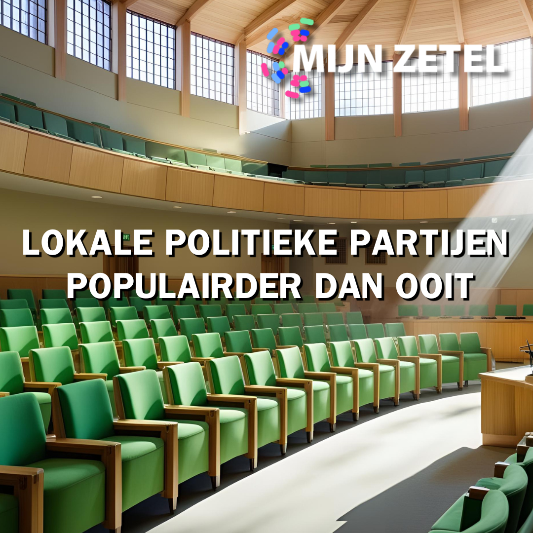Lokale politieke partijen populairder dan ooit