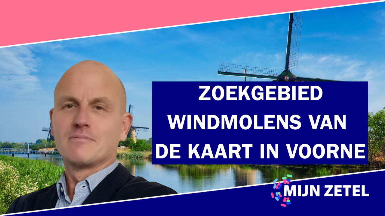 Amendement aangenomen zoek locatie windmolens eraf.
